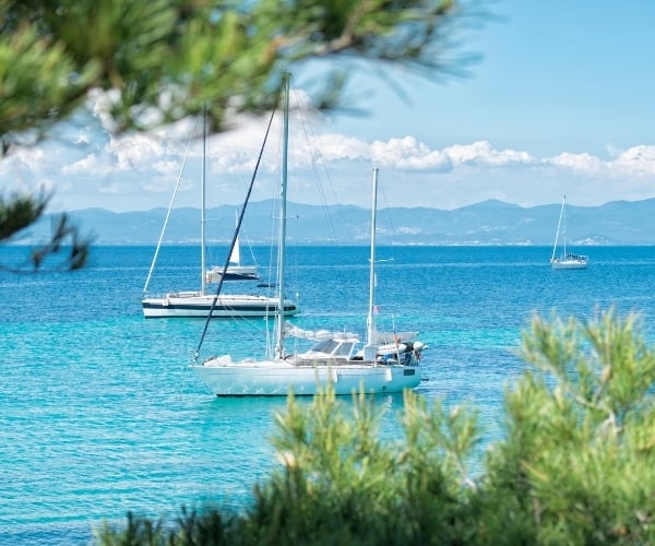 Il mare della Costa Azzurra