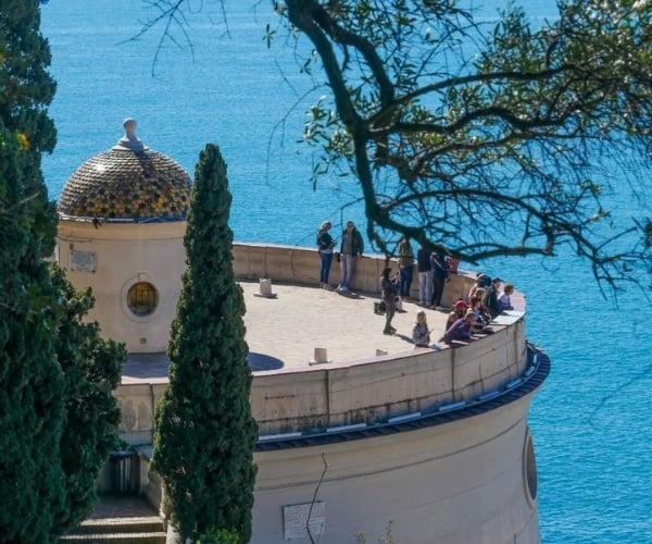 La collina del castello di Nizza