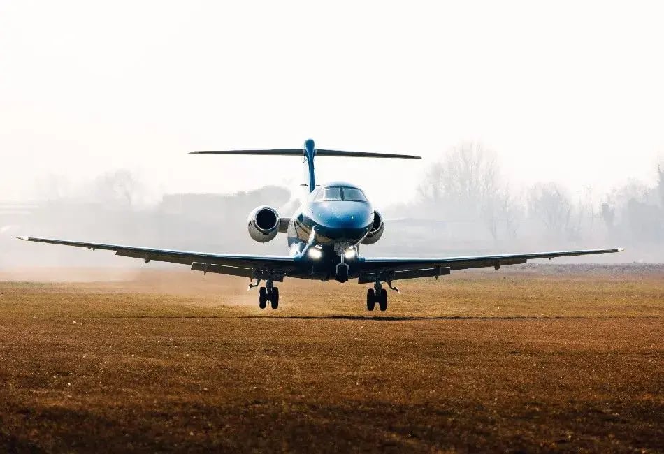 Pilatus PC-24 landing