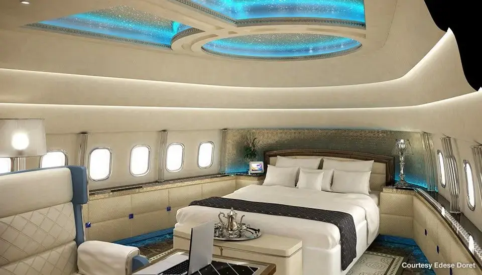 Boeing BBJ MAX 7 cabine