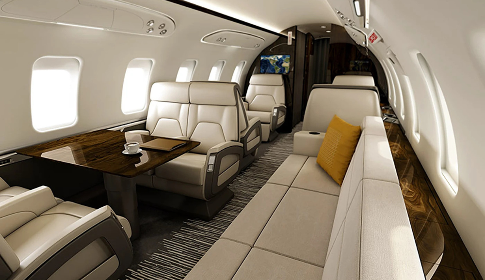Cabina del Bombardier Challenger 650