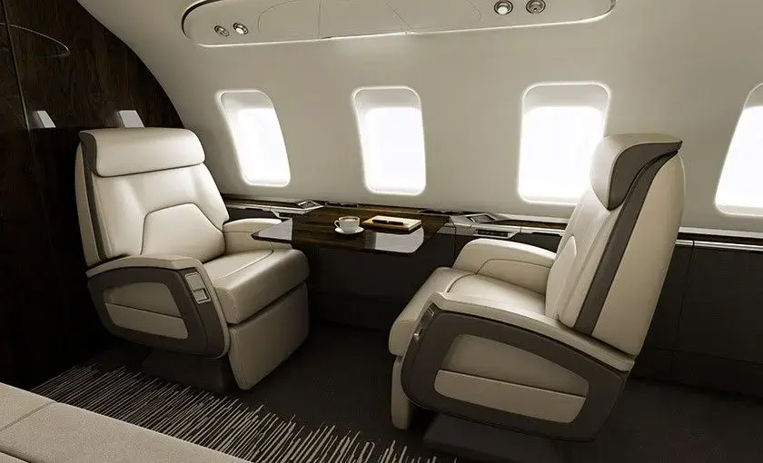 Bombardier Challenger 650 seats