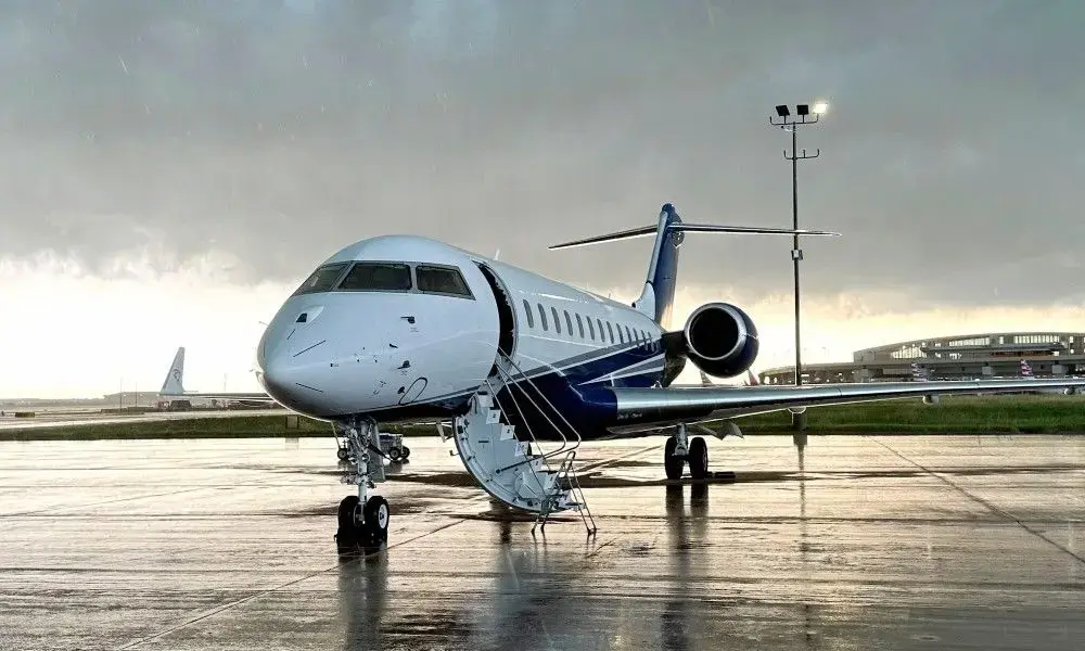 Bombardier Global 7500 grounded