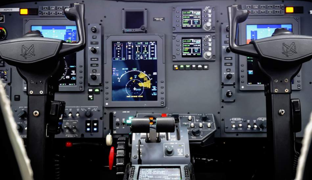 CJ2 cockpit