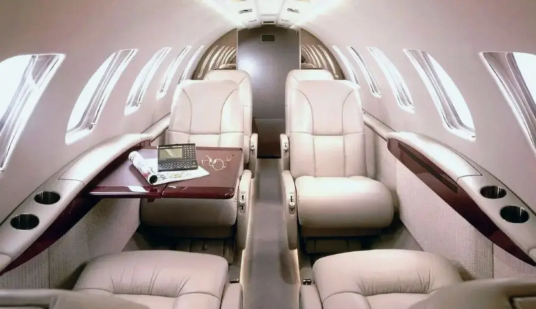 Cessna Citation CJ2+ inside