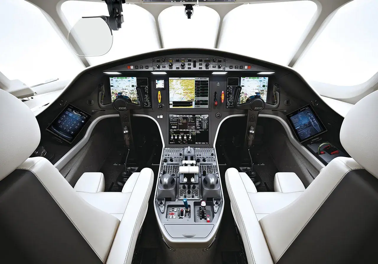 Dassault Falcon 2000 cockpit