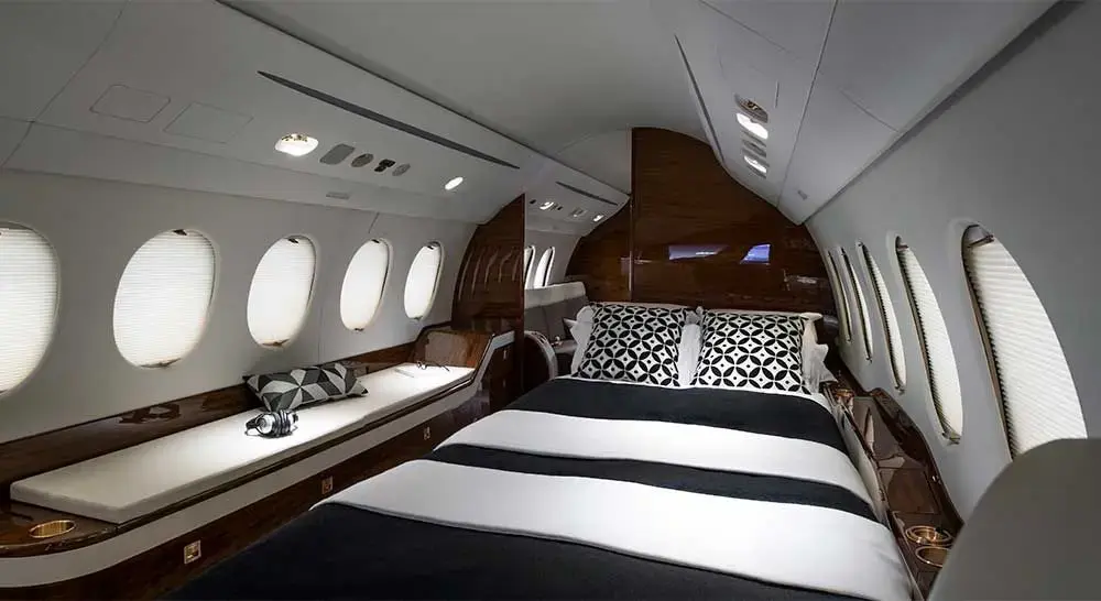 Dassault Falcon 7X inside