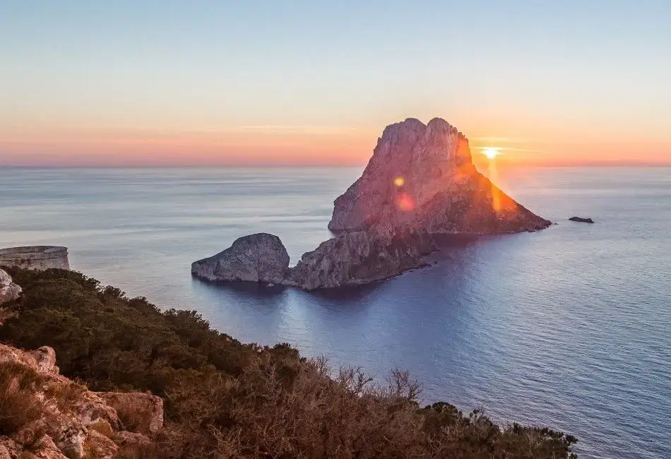Es Vedra at sunset