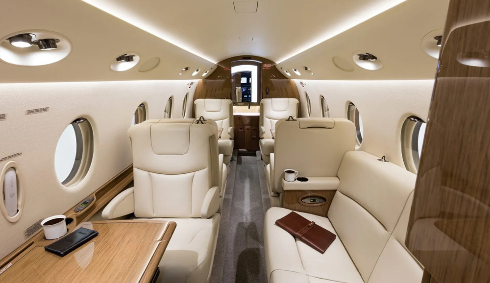 Interni del Gulfstream G150