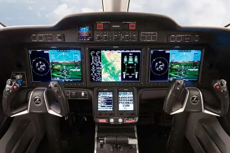 Hondajet cockpit